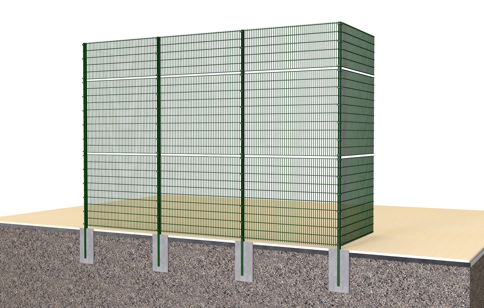 Панельное ограждение «Техна Спорт»